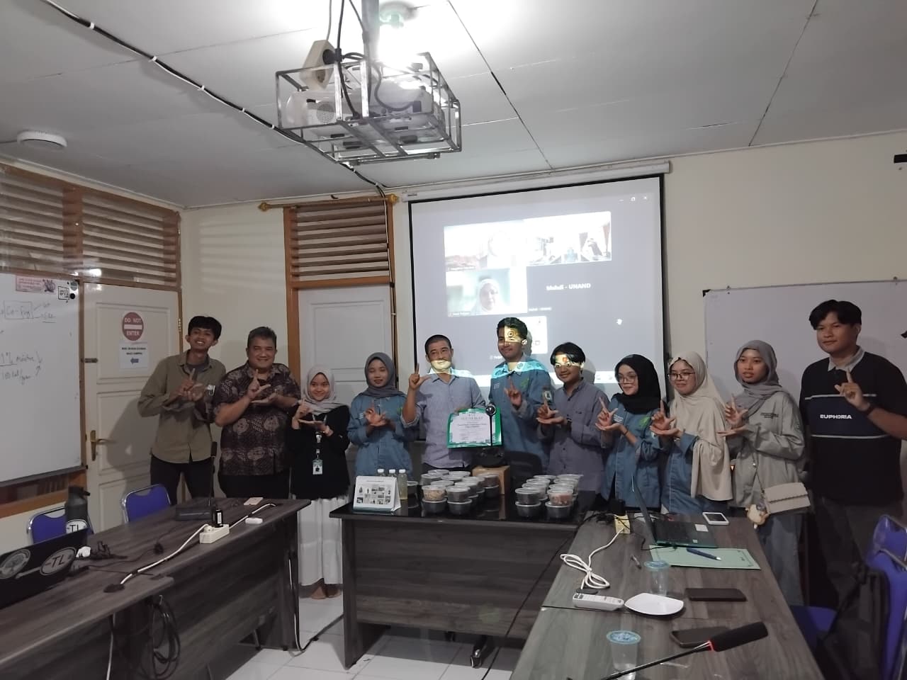 Foto bersama BEM
